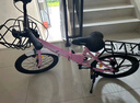 永久儿童自行车6-10岁以上单车女孩折叠单速小学生女童车 18寸粉色 实拍图