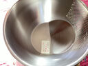 京东京造304不锈钢加厚淘米盆沥水篮 洗米盆 淘米篮厨房家用 实拍图