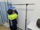 溢彩年华晾衣架落地置物简易衣架挂衣服卧室挂衣架阳台晾衣杆凉晒衣架2501 实拍图