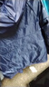 康博秋冬季轻薄羽绒服男连帽时尚休闲情侣装男女款外套 蓝色 S  实拍图