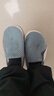 京东京造【厚底防滑】棉拖鞋男秋冬拖鞋室内居家毛拖保暖全包深灰色42-43 实拍图