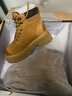 骆驼（CAMEL）【山丘2.0】大黄靴女户外马丁靴 L24W469610 土黄 35 实拍图