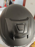 凤凰（Phoenix）新国标A类3C认证电动车摩托车头盔双镜片防雾防风保暖哑黑 男女四季通用电瓶车3/4半盔冬季安全帽 实拍图