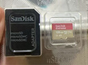 闪迪（SanDisk）128GB TF(MicroSD)内存卡 4K极速金卡A2 V30 U3行车记录仪 运动相机无人机 监控存储卡 读190MB/s 实拍图