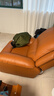 芝华仕（CHEERS）头等舱真皮单人沙发客厅小户型电动功能懒人椅芝华士明星椅K621橙 实拍图