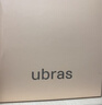 ubras[虞书欣同款]夹心软支撑光面小胸聚拢女无痕内衣隐形无钢圈文胸罩 【背勾款】黑色 S 70A/70B 实拍图