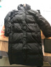 鸭鸭（YAYA）反季羽绒服男女同款冬季长款过膝加长加厚情侣款极寒外套新国标D 黑色-男-YE2B625241Z 2XL /175 实拍图