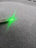 惠斯特（Whist） A23激光笔千米远射绿光USB充电大功率激光灯户外工程驾校教练用聚光手电筒会议教学投影笔射笔 升级款-经典黑【正绿光-高亮远射】 实拍图