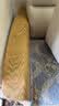源氏木语全实木沙发现代简约客厅新中式高靠背沙发小户型直排沙发 【7】原木色2.88米小四人位沙发（布艺五色可选） 实拍图