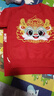 小猪班纳（PEPCO）儿童毛衣2026秋冬季新款男女童红色针织衫国潮设计舒适不易起球 【小青龙国潮毛衣】 130 【推荐体重45-56斤】 实拍图