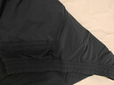优衣库合作款男装高弹力运动长裤防紫外线休闲裤轻薄常规款480412 09 黑色 XL 实拍图