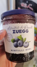 ZUEGG德国进口 嘉丽果肉果酱 蓝莓果酱瓶装 冰淇淋面包搭档 320g 实拍图