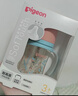 贝亲（Pigeon）PPSU双把手防胀气奶瓶240ml 丛林小兔 M号奶嘴 3月+ AA218 实拍图