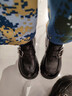 百丽（Belle）张凌赫推荐黑巧乐福鞋女2025秋新商场款牛皮厚底jk鞋E1Z1DCM5预售 黑色 36 晒单实拍图