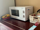 松下（Panasonic）微波炉家用多功能小型迷你360°转盘式环绕均匀加热五档大火力老人用简单20升容量销量第一名SM30 转盘式【700W升级火力+3D循环折射】SM30 实拍图