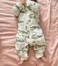 贝肽斯婴儿连体衣冬季新款夹棉衣服男女童外出棉服加厚保暖宝宝哈衣爬服 鳄鱼宝宝 40g夹棉 (单件装) 73cm 实拍图