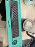 罗技（Logitech）MK275 键鼠套装 无线键鼠套装 办公键鼠套装 全尺寸 商务键鼠套装 带无线2.4G接收器 黑蓝色 实拍图