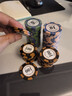 猎富德州筹码棋牌室专用卡片筹码币德州扑克积分币打麻将打牌码币 （皇冠款 20片装）10元面值 实拍图