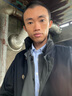 马登工装撞色巴尔玛肯风衣男美式休闲宽松中长款男士大衣全天候外套秋 藏青色 【潮流上衣/高级感痞帅】 M 实拍图