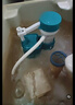 炫敖马桶配件进水阀排水阀老式通用水箱抽水上水出水座便器浮球冲水箱 【全套】进水阀+18cm排水阀+按键 实拍图