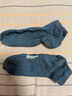 海澜之家袜子男女短筒纯棉100%棉抗菌消臭抗起球纯色运动休闲短船袜5双装 实拍图