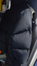 鸭鸭【255g充绒】羽绒服男士短款加厚冬季新款时尚面包服防寒保暖外套 黑色 XL 实拍图