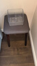 华恺之星实木凳子家用板凳餐凳梳妆凳可叠摞简约餐椅换鞋凳子HK5118灰色 实拍图