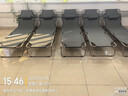 折叠床单人床办公室简易午休神器床多功能便携躺椅成人午睡行军床 灰色170-18管56床含头枕 实拍图