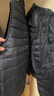 雪中飞秋冬新款男式轻薄羽绒服马甲基础男士短款羽绒秋马甲 宝石黑|8086 XL 180/100A 实拍图