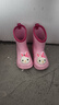牧童儿童雨鞋3-7岁男女童雨靴卡通轻便幼儿园宝宝水鞋 粉色小兔子 170 实拍图