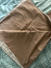 LOVO罗莱家纺 全棉四件套纯棉床单被套双人床上用品220*240cm咖色 实拍图