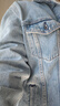 Levi's李维斯情侣同款美式经典复古休闲时尚潮牌修身牛仔夹克外套 浅蓝色 XL 实拍图