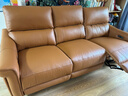 芝华仕（CHEERS）头等舱真皮电动沙发客厅现代简约芝华士50611B小橘沙发|橙2.17m 实拍图