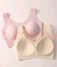 芬腾可安（FENTENGCARE）【2件装】固定乳胶杯无痕高弹裸感调整型收副乳内衣女无钢圈文胸 实拍图