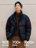 森马（Semir）轻松羽绒丨羽绒服男三防外套90绒面包服2025冬抗静电109725113101 实拍图