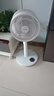 康佳（KONKA）空气循环扇家用电风扇八字摇头小风扇语音风扇立式电扇大风量换气扇交流定频落地扇KXHS-1901W-P 实拍图