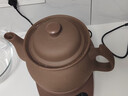 航方中药锅煎药壶中药壶紫砂全自动智能分体式养生壶电子无釉药罐熬药电砂锅家用煮炖药锅中药煲陶瓷器 【次日达】原矿紫砂 7.5L 壶-ZS-CZ+赤底座 实拍图
