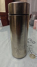 丽贝德商务钛杯保温杯内外纯钛泡茶杯大容量礼盒 皓月银 460ML 实拍图