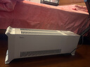 美的（Midea）石墨烯踢脚线取暖器 家用立式遥控电暖气浴室防水折叠式电暖器全屋速热暖气片移动地暖 HDU22VRS 实拍图
