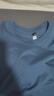 真维斯日系长袖T恤男220g重磅纯棉男士打底衫男生宽松大码纯色内搭 实拍图