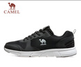 骆驼（CAMEL）网面透气跑步男鞋轻量健步运动鞋子 CSS221L0033 黑色 44 实拍图