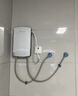 志高（CHIGO）即热式电热水器6500W电热水器小厨宝家用集成洗澡免储水多功率可调防漏电 银色 KBR-B65 实拍图