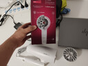 飞利浦（PHILIPS）吹风机家用2100W大功率电吹风2000万负离子吹风筒 恒温速干可折叠 生日礼物送女友 BHD378/05 小花筒-白色 实拍图