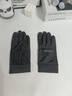 杨饰公子手套男冬季保暖骑行手套触屏防滑骑车摩托车户外防风防寒外卖手套 全指黑【 秋冬加厚】 均码 实拍图