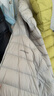 雪中飞女士轻薄羽绒服秋冬温暖连帽个性印花羽绒衣纯色百搭休闲舒适外套 实拍图