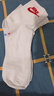 耐克NIKE袜子男女同款 吸汗透气运动袜 短袜三双装DX5074-911白XL 实拍图