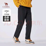 骆驼（CAMEL）男装梭织休闲裤男冬季加绒保暖弹力防泼水软壳长裤子M14CD05630 实拍图