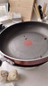 苏泊尔（SUPOR） 平底锅 不粘锅家用牛排煎锅火红点无油烟炒菜锅电磁炉燃气灶通用 2-5人适用 直径 28cm 实拍图