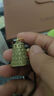 宫铃纯黄铜铃铛配饰汽车钥匙扣链挂件古风手工编织挂绳吊坠圈 6字箴言铃祥云绳款 实拍图