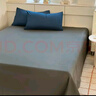 百丽丝水星家纺出品床单四件套纯棉100全棉磨毛被套2025新款床上三件套 雾蓝青灰 1.5床单四件套-被套150*200 实拍图